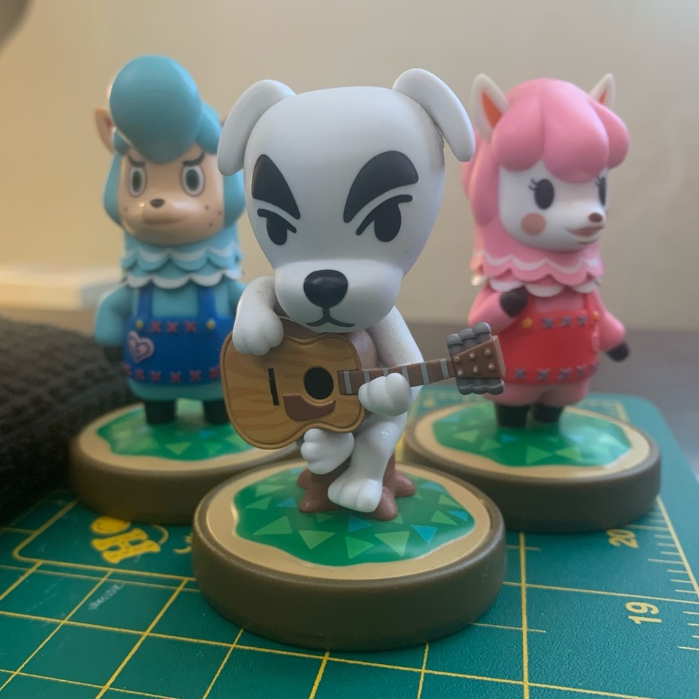 Cyrus/KK Slider/Reese Amiibo 3 pack (Animal Crossing) - LIKE NEW / Pre-owned -